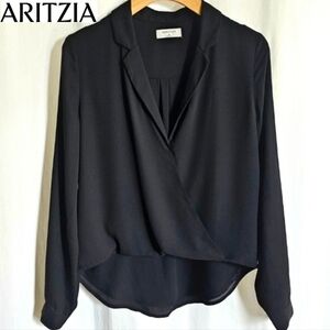 🇨🇦 Aritzia Babaton Black Brett Blouse